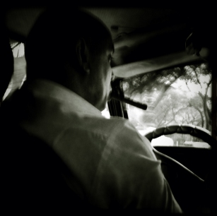 taxista cigarro